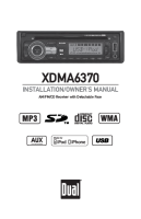 Dual XDMA-6370-Owners-Manual